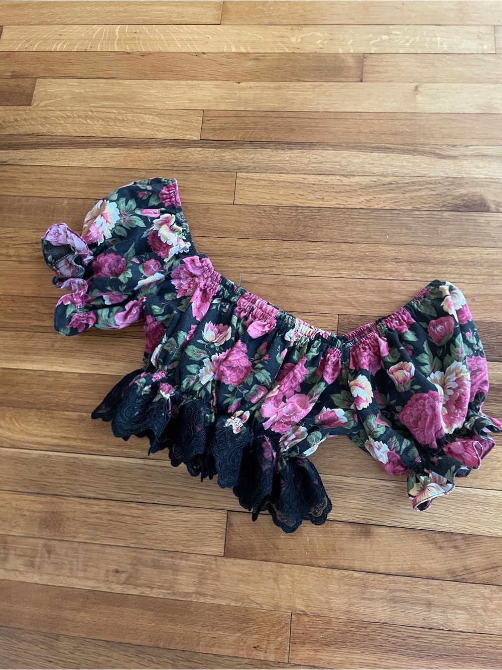 Handmade ONE OF A KIND Top With Vintage Materials